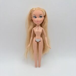 Bratz Sleep Over Cloe 2nd Edition Nude Doll Only Long Hair 2007 Pre-Owned MGA